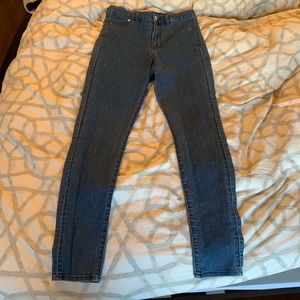H&M HIGH RISE SKINNY JEGGING JEANS
